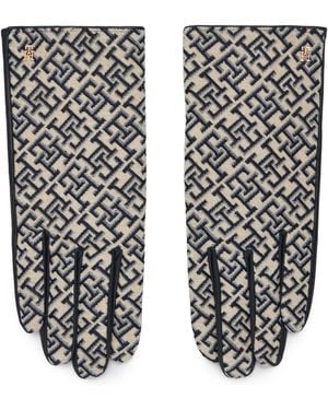 Tommy Hilfiger Handschuhe Th Monogram Jacq Aw0Aw19134 - Schwarz