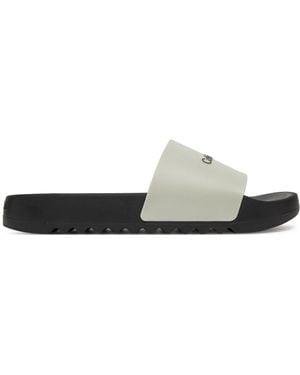 Calvin Klein Pantoletten Chunky Pool Slide Rub Hm0Hm01063 - Grau