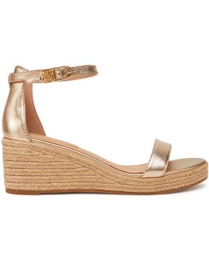 Tommy Hilfiger Espadrilles Th Metallic Mid Wedge Espadrille Fw0Fw08663 - Natur