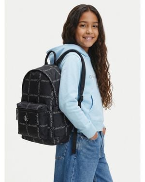 Calvin Klein Rucksack City Grid Aop Iu0Iu00711 - Blau