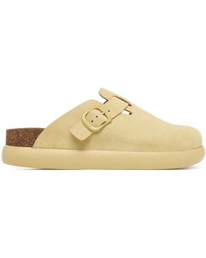 Scholl Pantoletten Fae Chunky F01217 - Natur