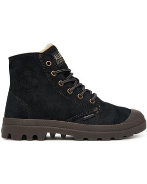 Palladium Schnürschuhe Pampa Zip Wl Pilot 74977-008-M - Schwarz