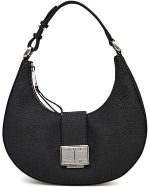 Tommy Hilfiger Handtasche Tjw Crush Shoulder Bag Aw0Aw17539 - Schwarz