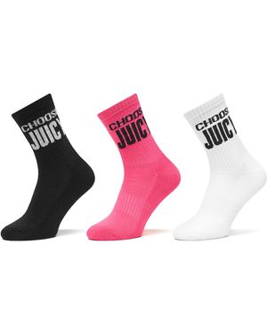 Juicy Couture Lange Socken Jcaxs125707 - Pink