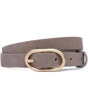 Calvin Klein Gürtel Organic Buckle Suede Belt 20Mm Lv04F7110G - Braun