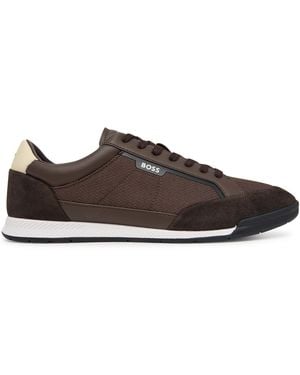 BOSS Sneakers Nitan 50573552 - Braun