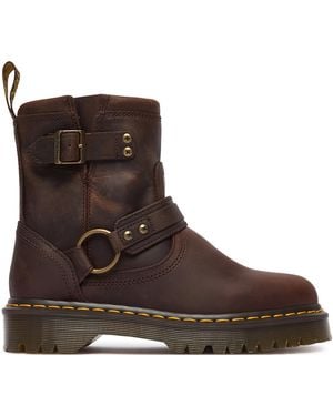 Dr. Martens Stiefeletten Crazy Horse Dm41870200 - Braun