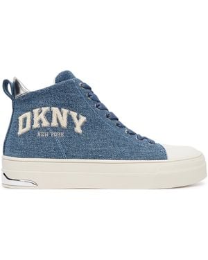 DKNY Sneakers Aus Stoff Yaser K3566923 - Blau
