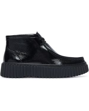 Clarks Schnürschuhe Torhill Moss 26329425 - Blau