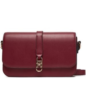 Tommy Hilfiger Handtasche Th Libre Flap Crossover Aw0Aw17723 - Rot