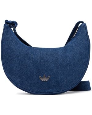 adidas Handtasche Adicolor Half Crescent Bag Kr1531 - Blau
