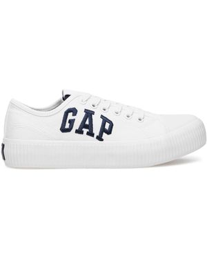 Gap Sneakers Aus Stoff Jackson Gai001F5Twwebwgp 2 - Weiß