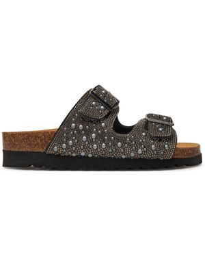 Grünland Pantoletten Hola Cb0758 - Schwarz