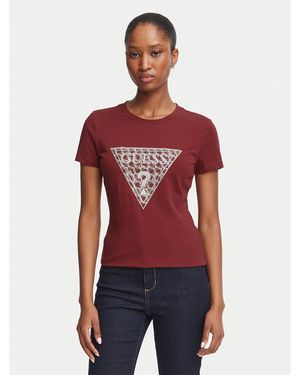 Guess T-Shirt W6Bi61 K7948 Regular Fit - Rot