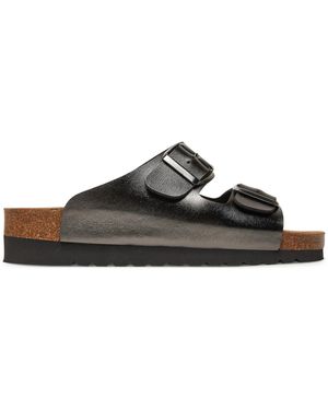 Grünland Pantoletten Hola Cb0972 - Schwarz