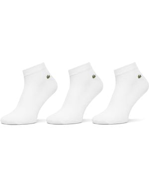 Lacoste 3Er-Set Niedrige -Socken Ra2917 - Weiß