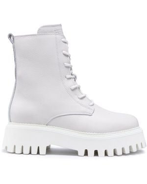 Bronx Schnürstiefeletten 47283-Aa - Weiß