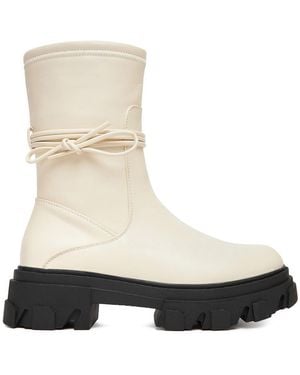 DeeZee Stiefeletten 13105 3 Écru - Natur