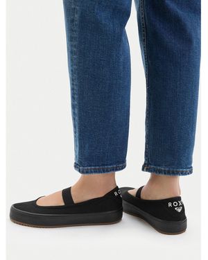 Roxy Sneakers Aus Stoff Cwbeob-Hry25626-1 - Schwarz