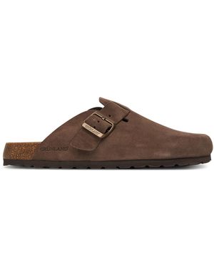 Grünland Pantoletten Bobo Cb0733 - Braun