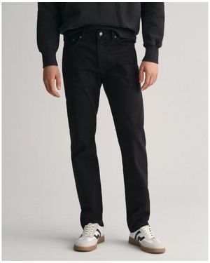 GANT Jean De Coupe Régulière - Noir
