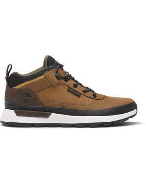 Timberland Baskets En Cuir Field Trekker - Marron