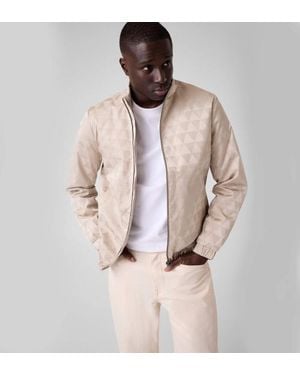 Guess Veste Logo Allover - Neutre
