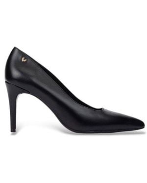 Martinelli Chaussures En Cuir Thelma Noir - Bleu
