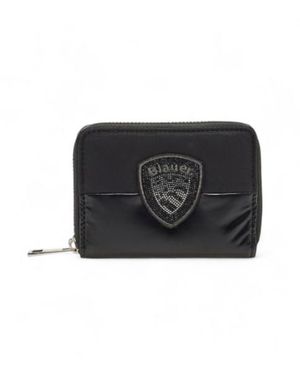 Blauer Porte-Monnaie Palmier - Noir