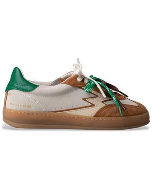 Moa Concept Baskets En Cuir Club - Vert