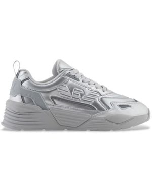 EA7 Baskets Ace Runner Special Grises