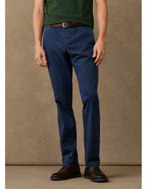 Hackett Pantalon Chino Heritage Ken Marine - Bleu