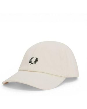 Fred Perry Casquette Classique En Piqué - Blanc