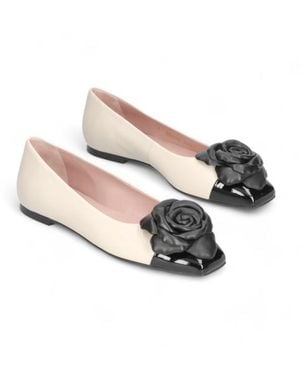 Pretty Ballerinas Ballerines Camille Cassé - Blanc