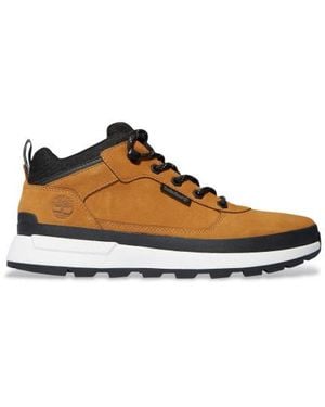 Timberland Field Trekker Chaussures En Cuir Marron