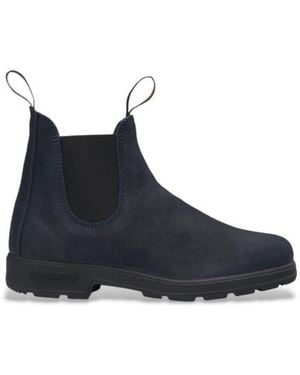 Blundstone Bottines En Cuir - Bleu