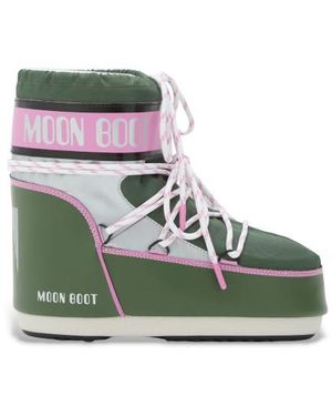 Moon Boot Bottes De Course Icon Low Space Vertes
