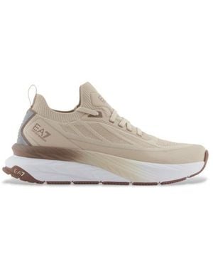 EA7 Baskets Crusher Sonic Knit - Gris