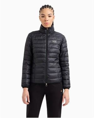 EA7 Veste Matelassée En Nylon Mélangé Lady - Noir