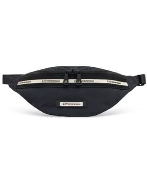 EA7 Banane Logo Series En Nylon - Noir