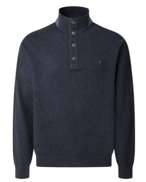 Hackett Hbone Trim Hbutton Pull - Bleu