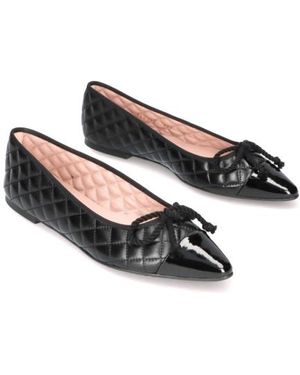Pretty Ballerinas Escarpins En Cuir Tyra - Noir