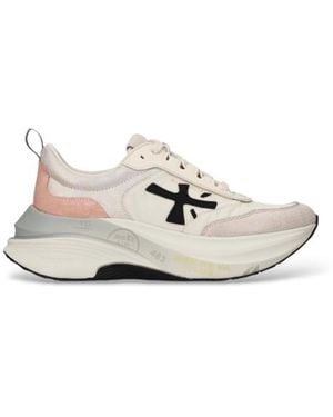 Premiata Baskets Hill - Blanc