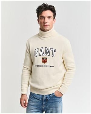 GANT Pull Graphique - Neutre