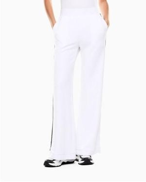 EA7 Pantalon Logo Series Blanc