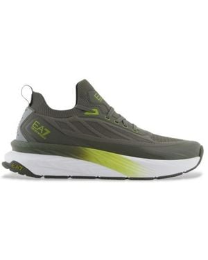 EA7 Trainers Crusher Sonic Knit - Vert