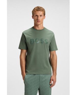 BOSS T-Shirt Mirror Iconic - Vert