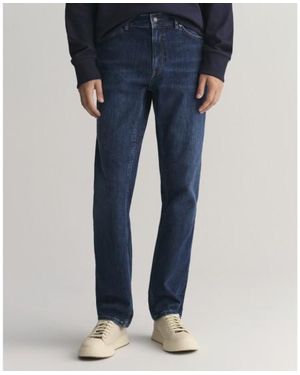 GANT Jeans Regular Fit - Bleu