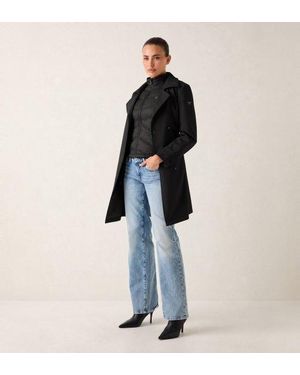 Guess Gabardine Deux En Un - Blanc