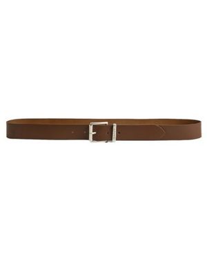 GANT Ceinture En Cuir Avec Logo - Marron